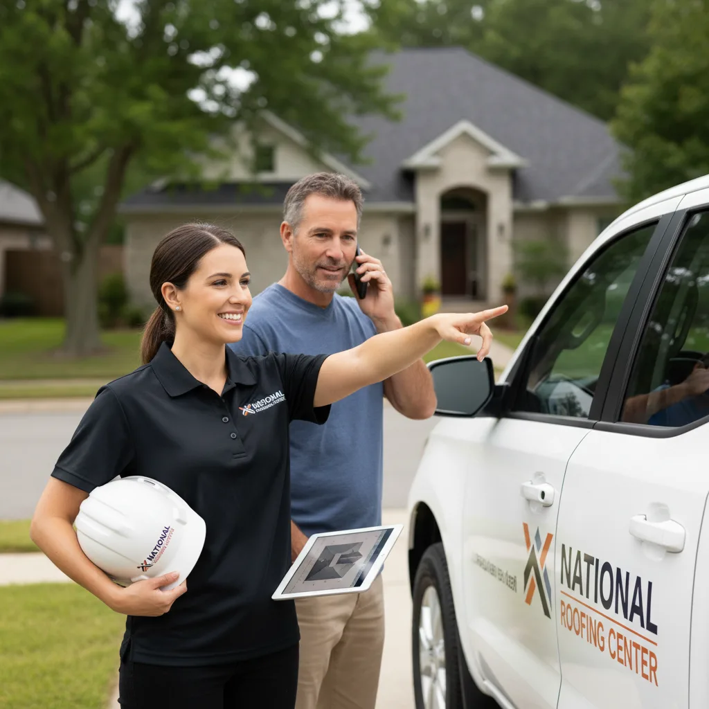 National Roofing Center customer support in Amelia